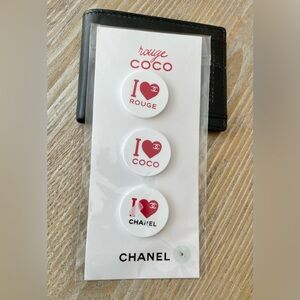 Authentic Chanel Rouge Coco promotional magnet set